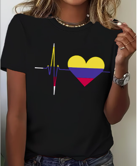Camiseta Deportiva Casual Dama