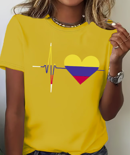 Camiseta Deportiva Casual Dama