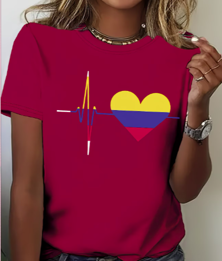 Camiseta Deportiva Casual Dama