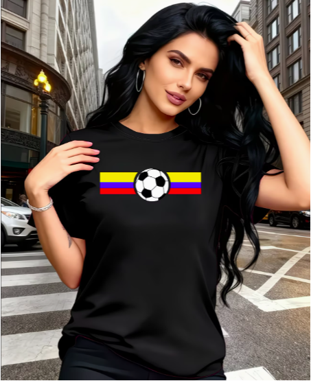 Camiseta Deportiva Casual Dama
