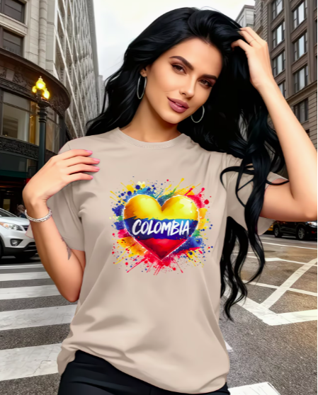 Camiseta Deportiva Casual Dama
