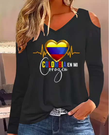 Camiseta Deportiva Casual Dama