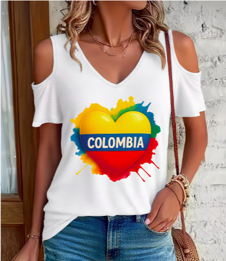 Camiseta Deportiva Casual Dama